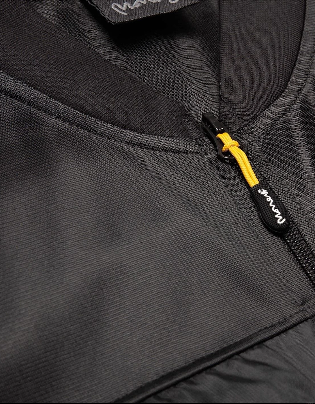 Hooded Neck Zipped Pocket Embroidered Bomber Jacket