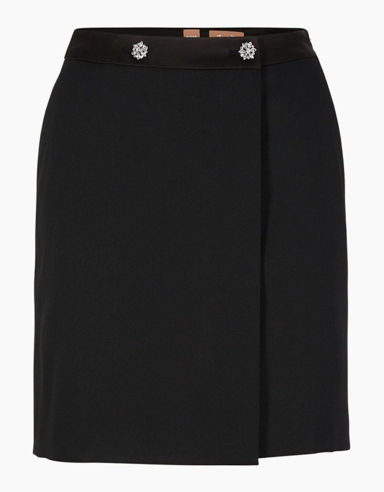 Vittora Knee Length Pencil Skirt
