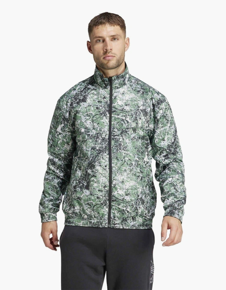 MUFC Marble Patterned Anorak Jacket with Pockets