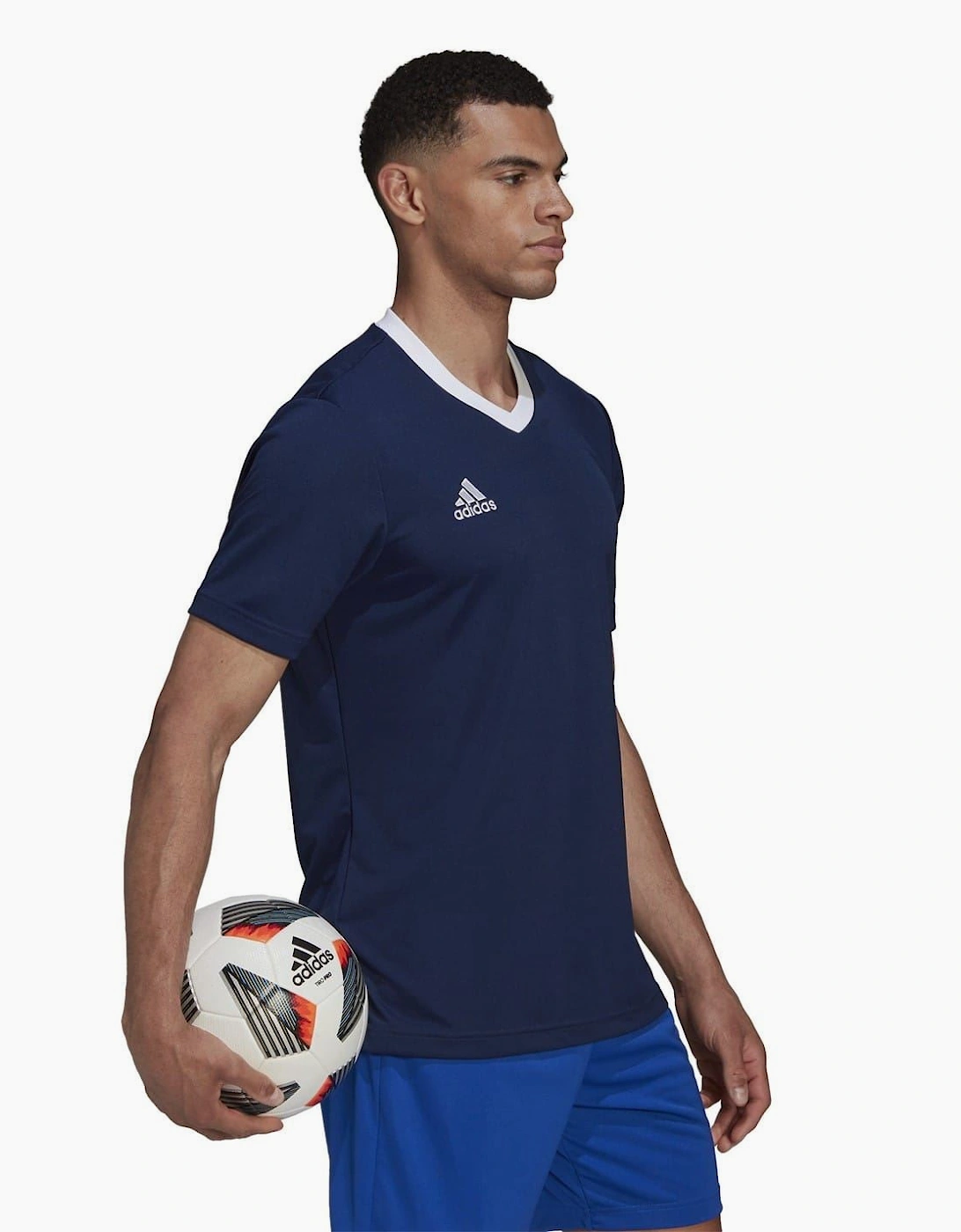 Mens Entrada 22 Short Sleeve Jersey Top