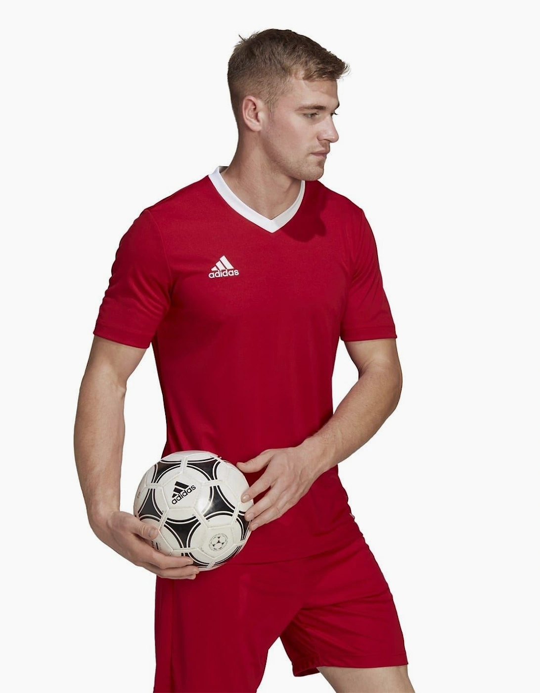 Mens Entrada 22 Short Sleeve Jersey Top