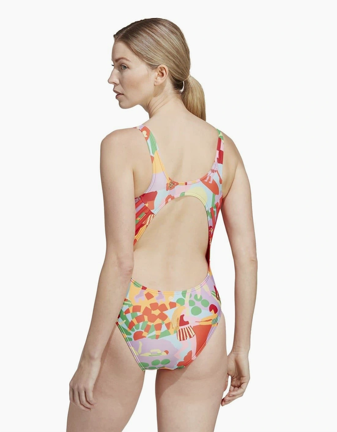 Womens Graphic Farm Swimsuit