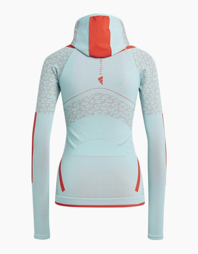 Funnel Neck Raglan Sleeve Tech Sweatshirt