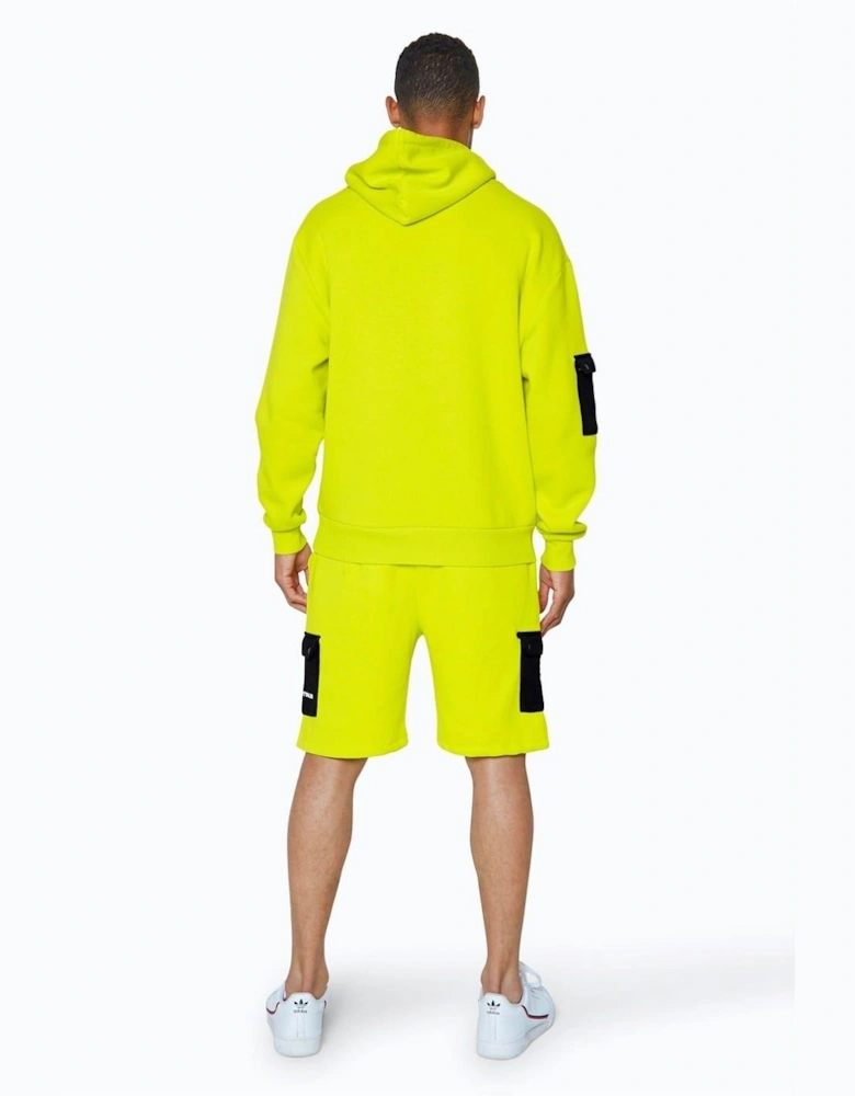 Hooded Cargo Pocket Sweatshirt