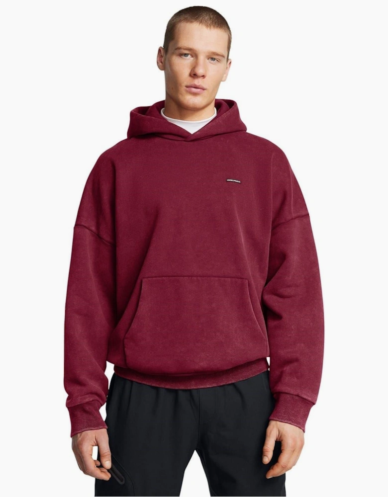 Icon Hooded Neck Long Sleeve Drop Shoulder Top