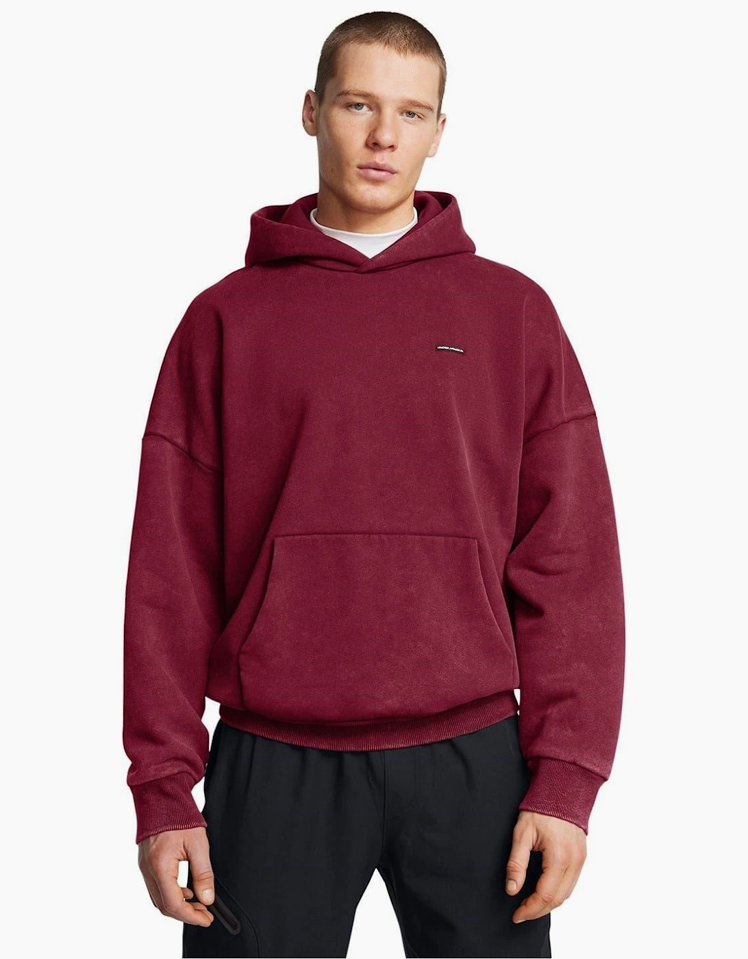 Icon Hooded Neck Long Sleeve Drop Shoulder Top