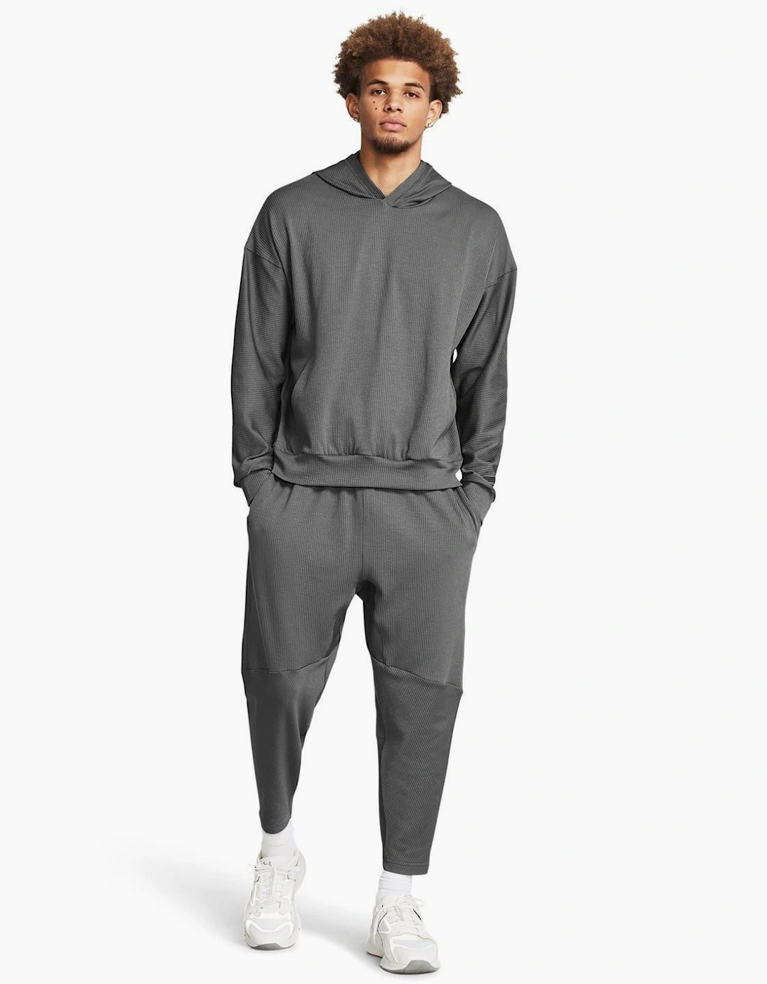 Hooded Neck Drop Shoulder Long Sleeve Hoody