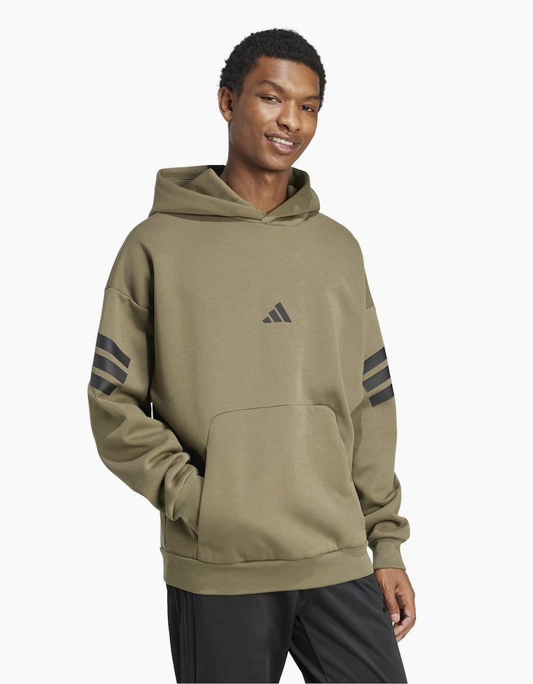 Mens Future Icons 3 Stripes Hoodie