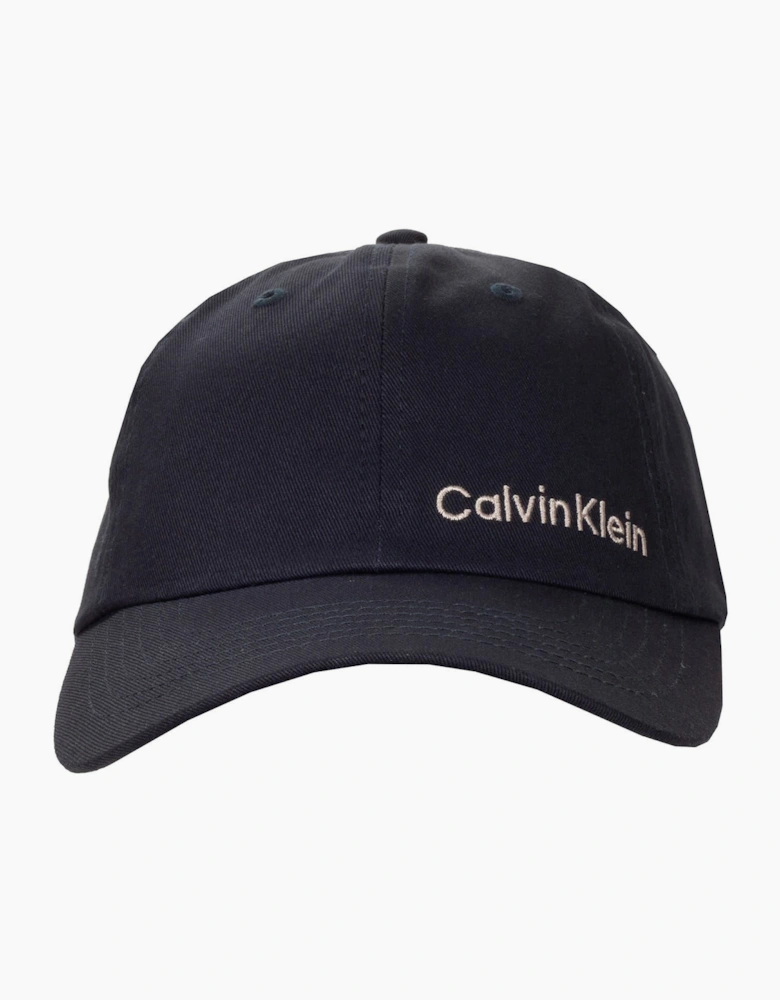 G Lettering Curved Brim Dad Cap