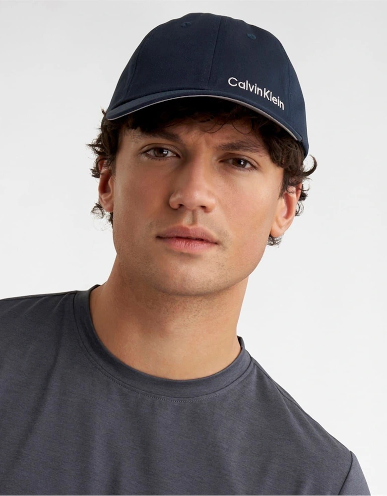 G Lettering Curved Brim Dad Cap