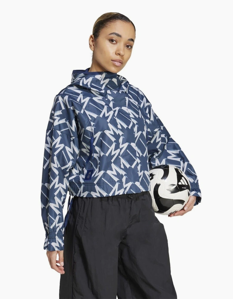 MUFC Cropped Relaxed Fit Athletic Top