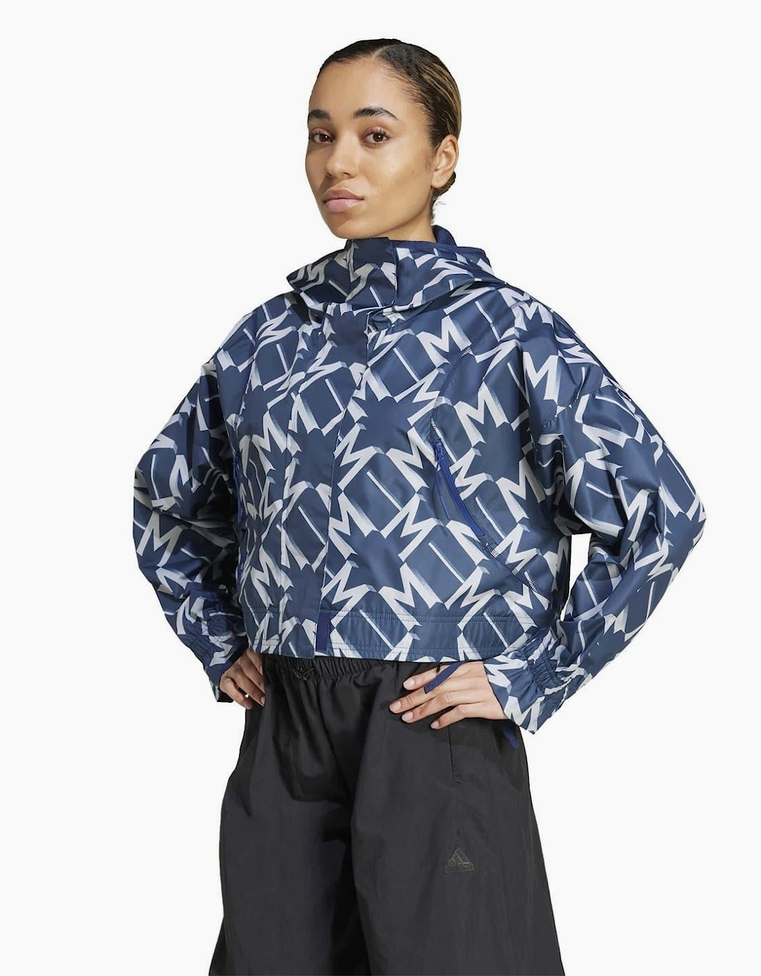 MUFC Cropped Relaxed Fit Athletic Top