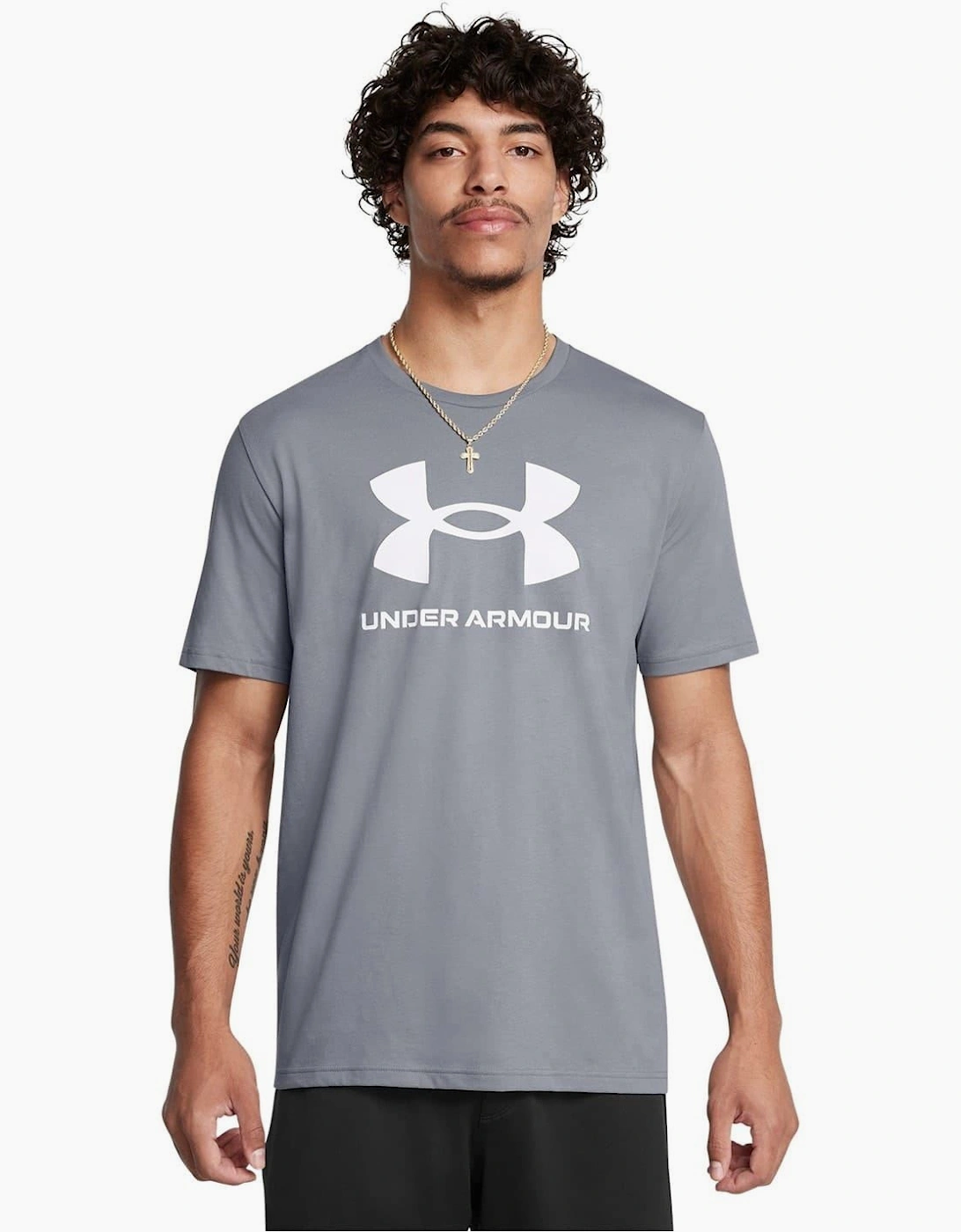 Sport Style Logo Crew Neck Short Sleeve T-Shirt