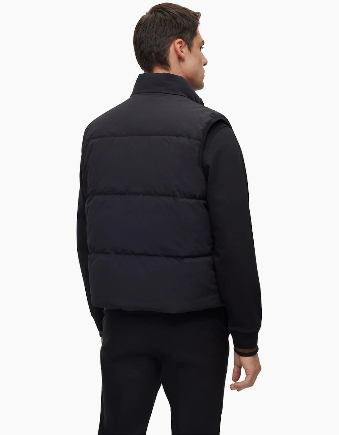 Solid Patterned Regular Fit Gilet