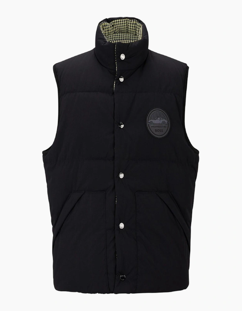 Solid Patterned Regular Fit Gilet