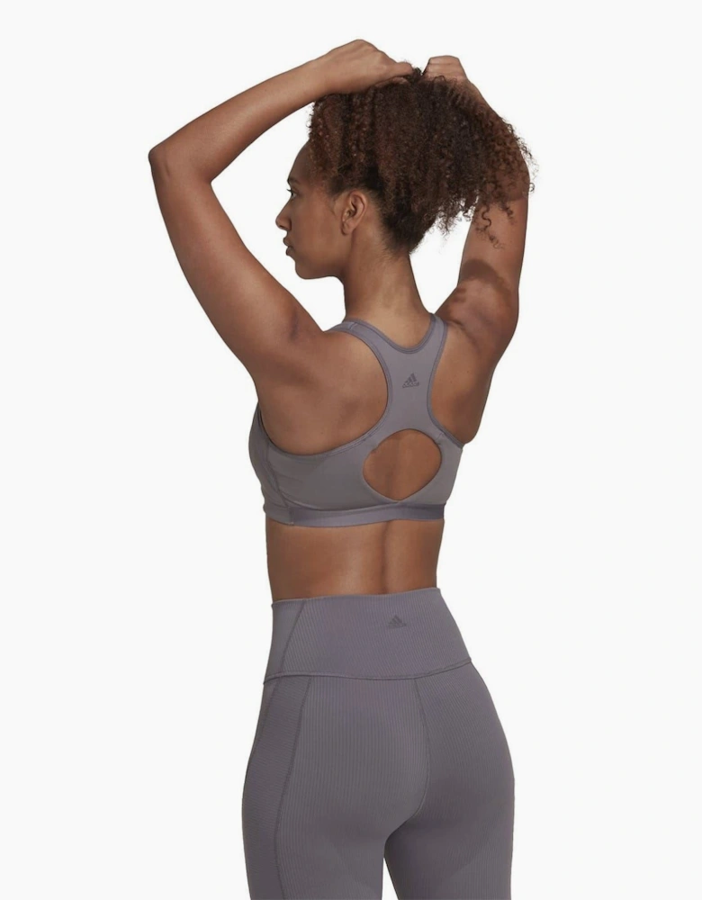 High Neck Snug Fit Bra