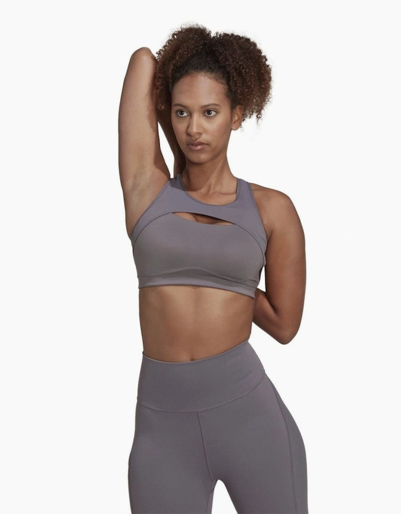 High Neck Snug Fit Bra