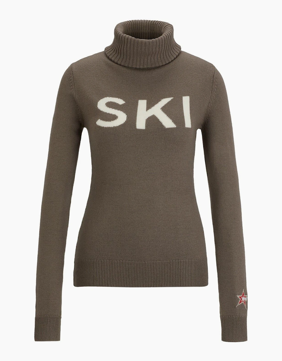 Turtleneck Long Sleeve Regular Fit Sweater, 2 of 1