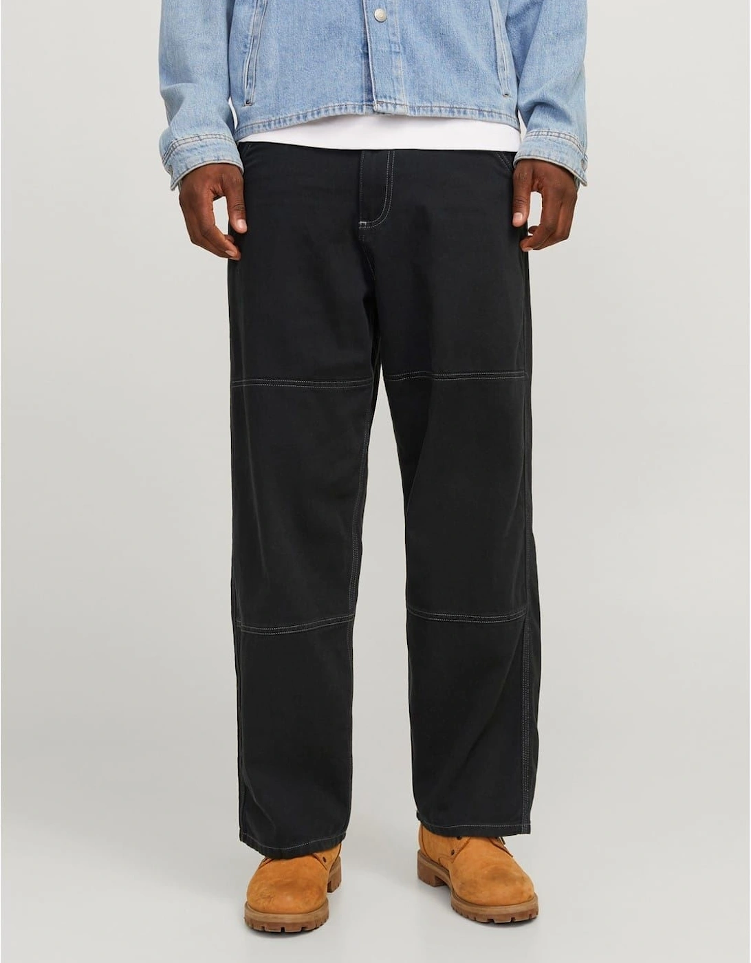 Owen Solid Patterned Wide Leg Pants, 7 of 6