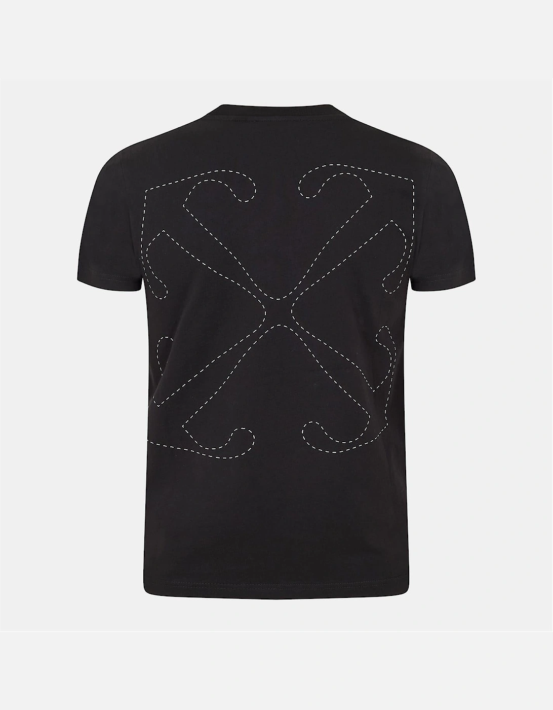 Stitch Slim Fit Crew Neck Short Sleeve T-Shirt