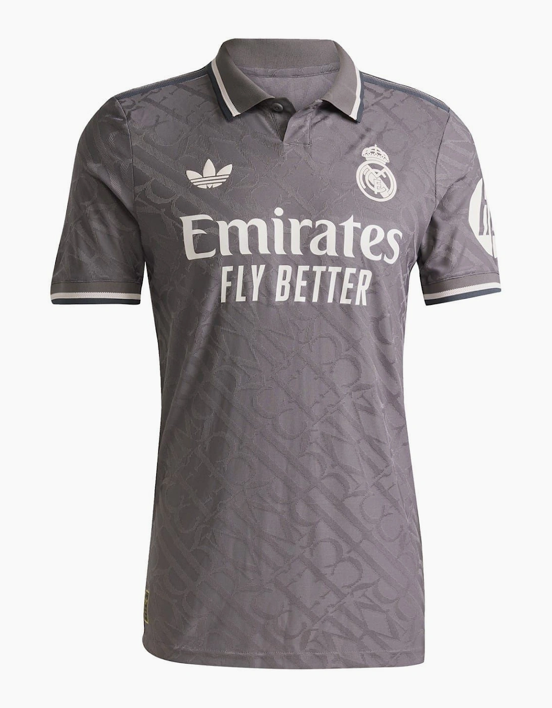Three Bar Logo Collared Neck Short Sleeve Jersey Shirt, 7 of 6