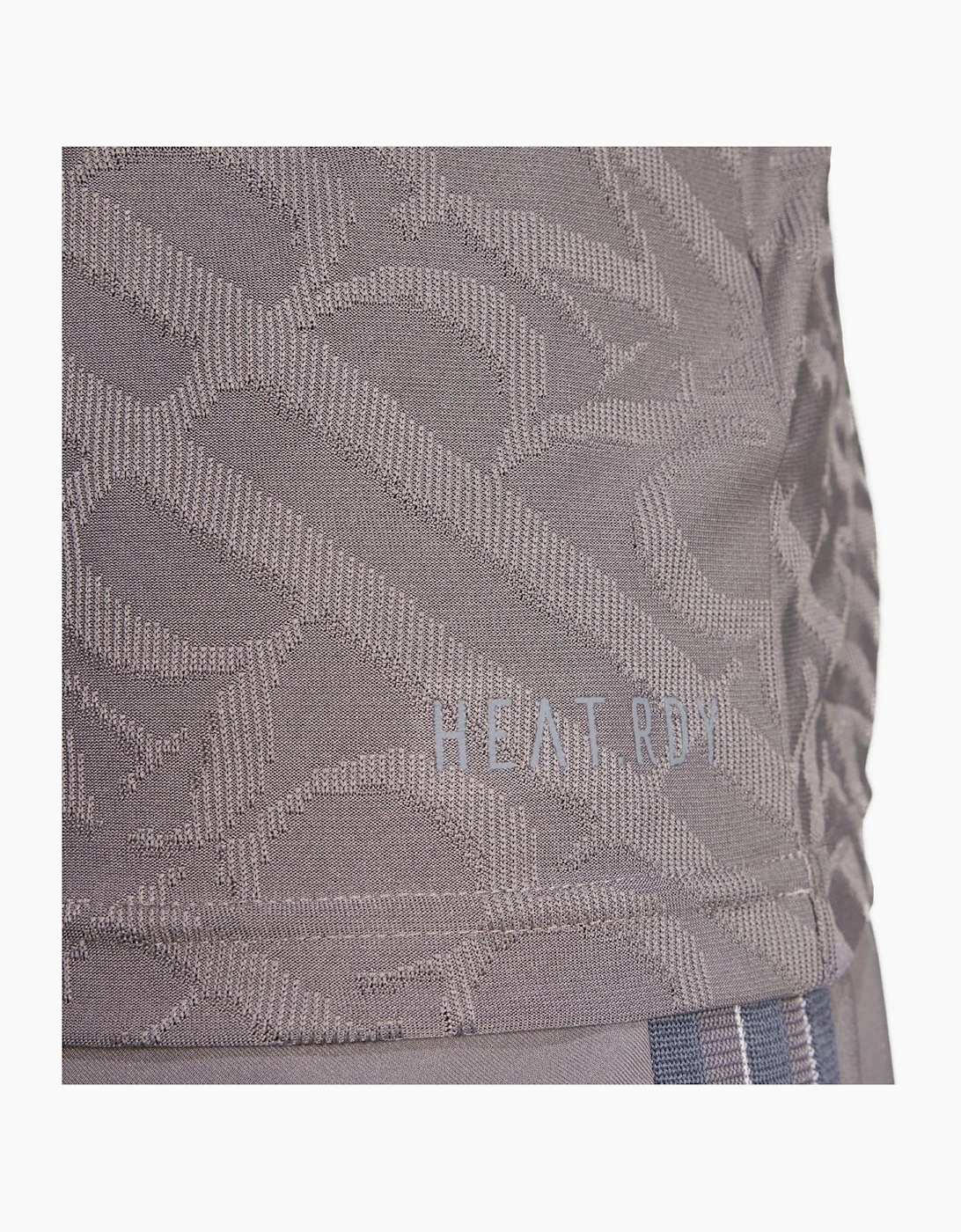 Three Bar Logo Collared Neck Short Sleeve Jersey Shirt