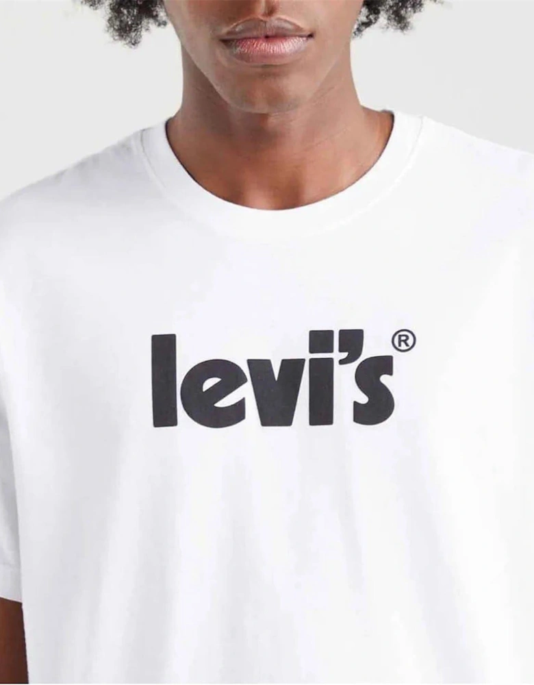 Relaxed Fit Crew Neck Short Sleeve Boyfriend T-Shirt