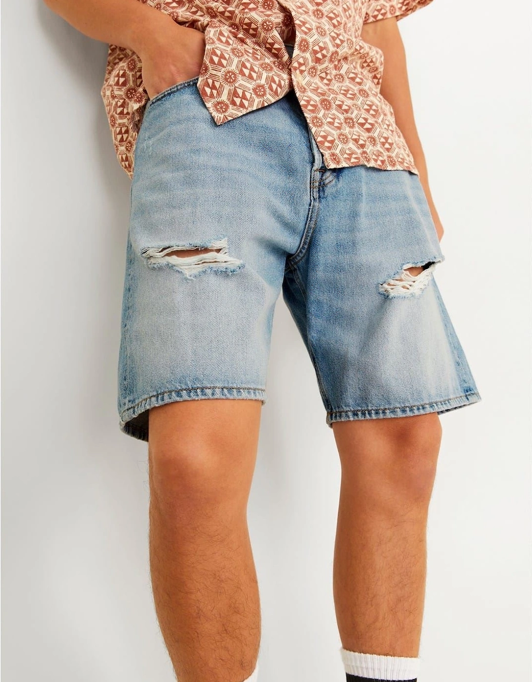Denim Casual Shorts
