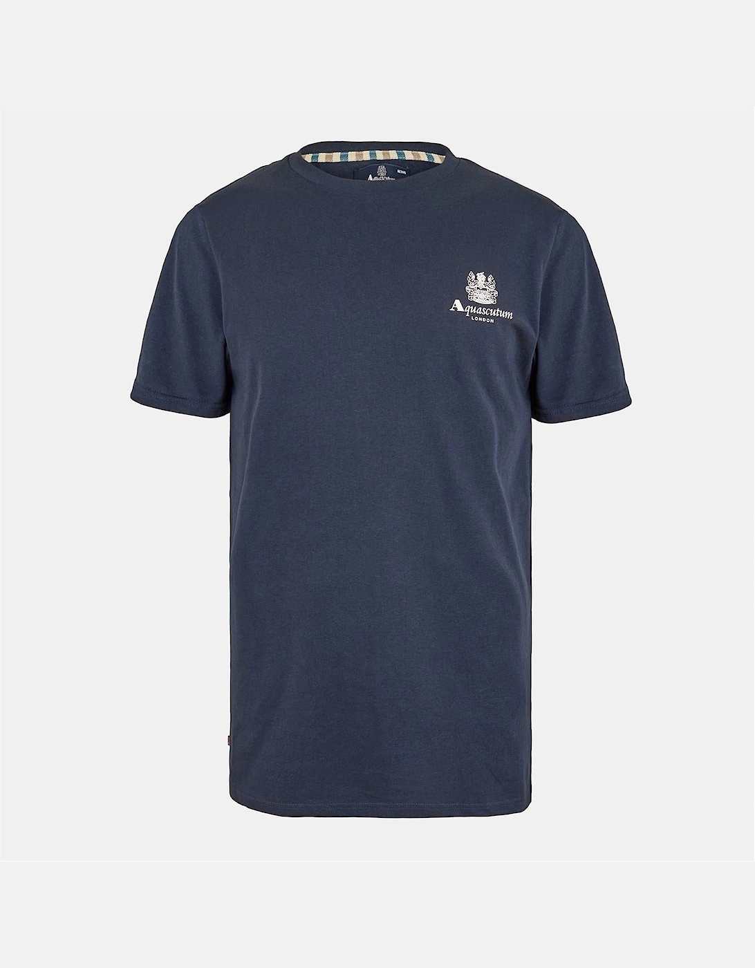 Regular Fit Logo Print Crew Neck T-Shirt, 7 of 6