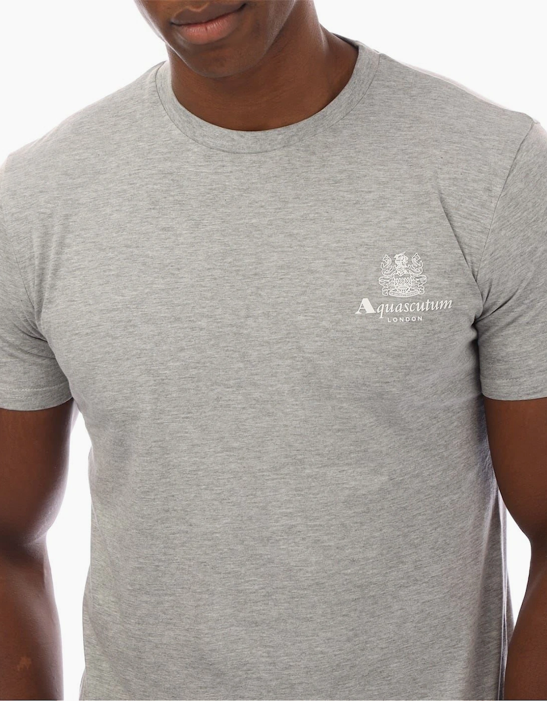 Regular Fit Logo Print Crew Neck T-Shirt