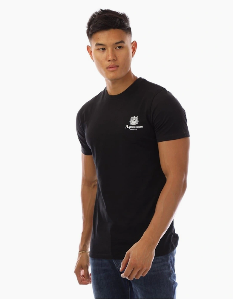 Regular Fit Logo Print Crew Neck T-Shirt