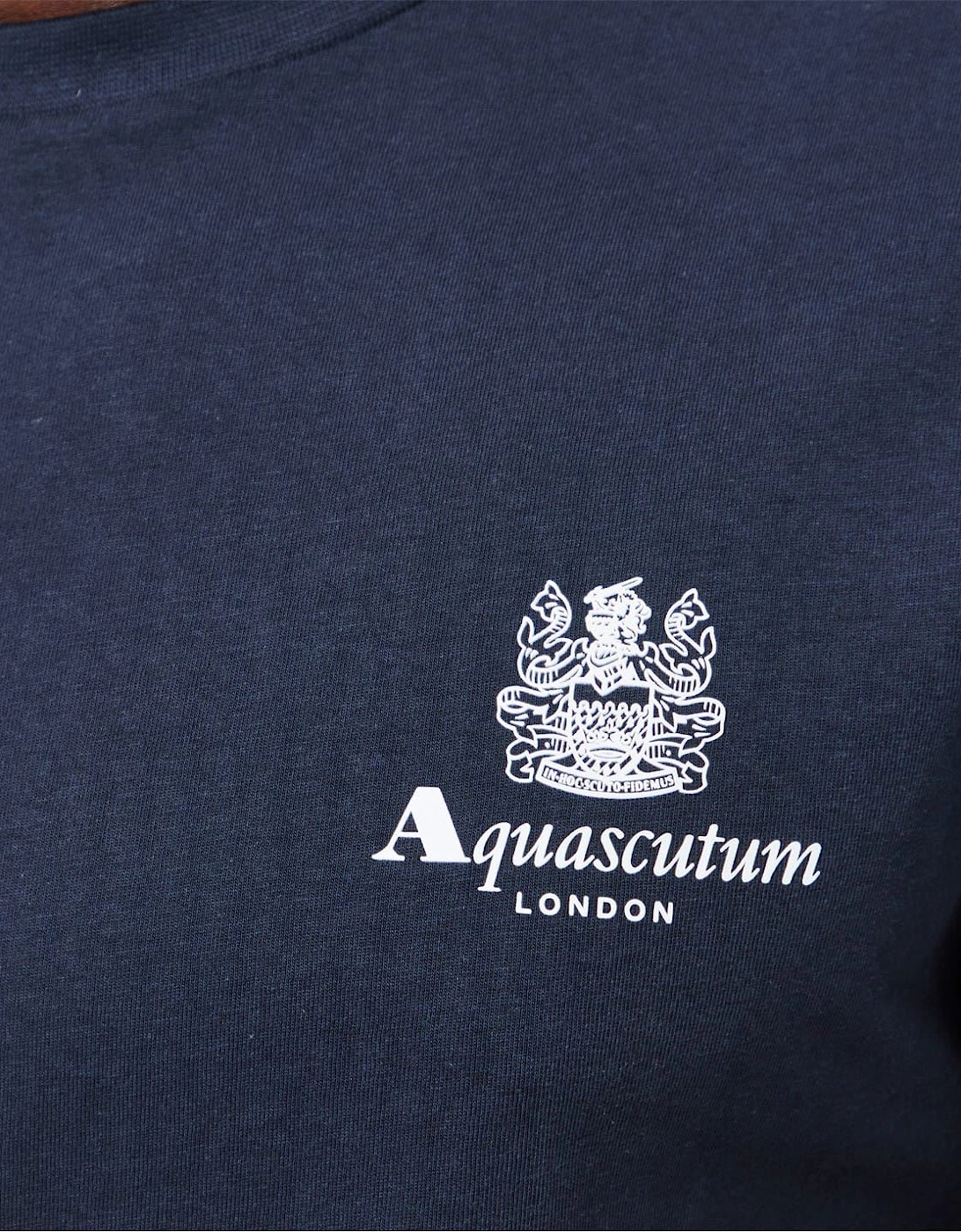Regular Fit Logo Print Crew Neck T-Shirt