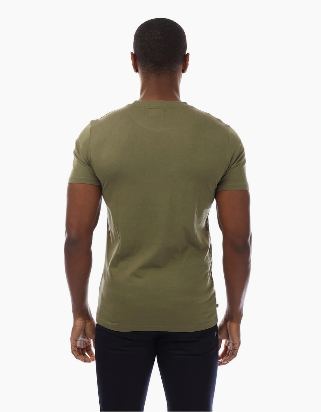 Regular Fit Logo Print Crew Neck T-Shirt