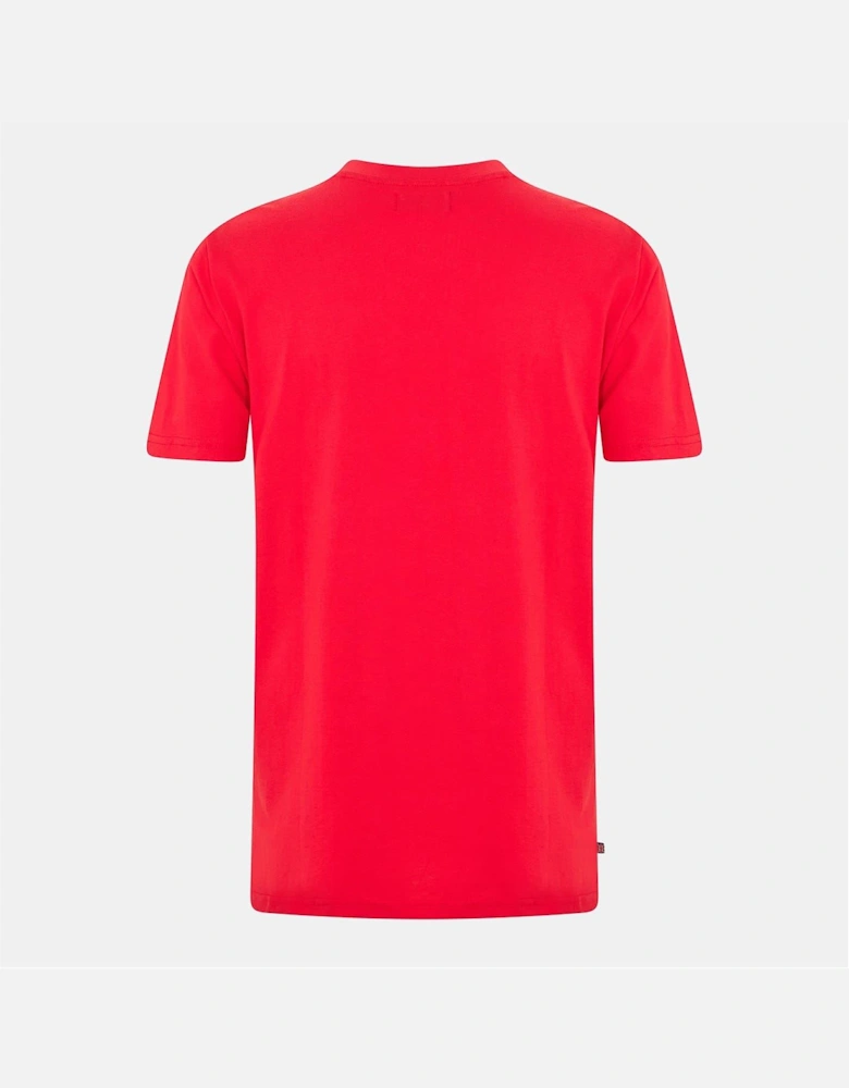 Regular Fit Logo Print Crew Neck T-Shirt
