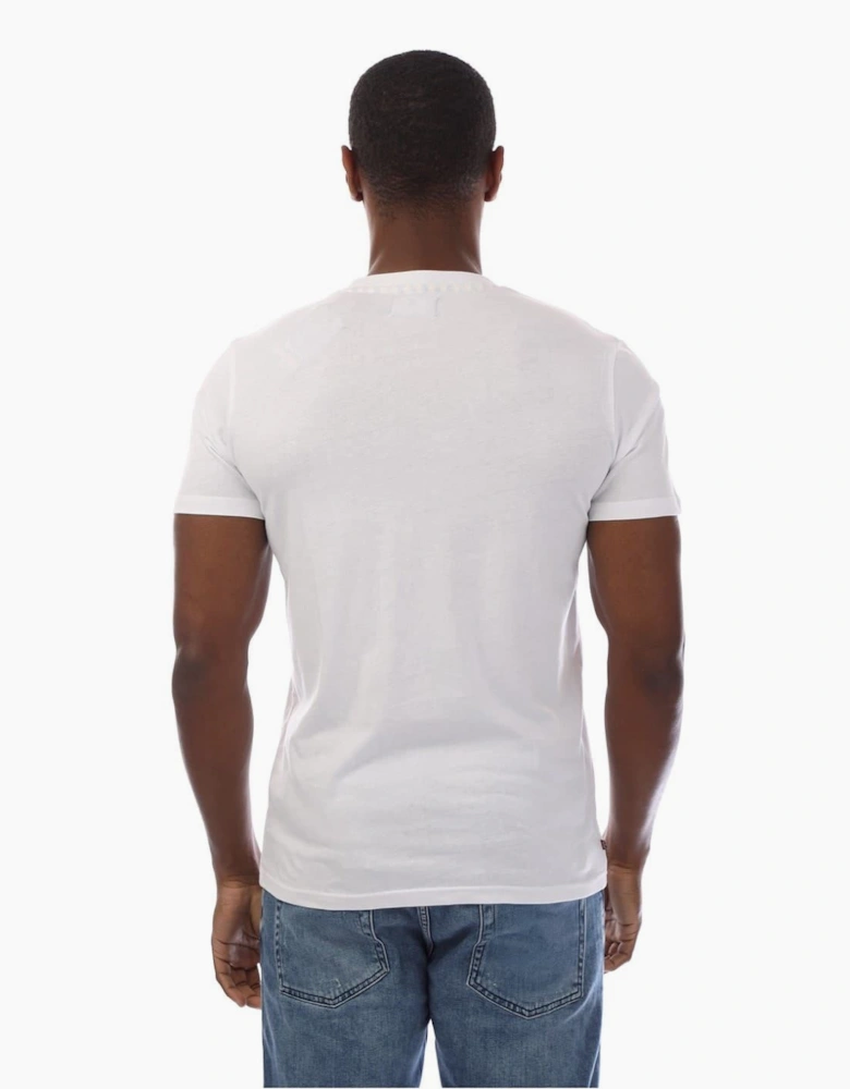 Regular Fit Logo Print Crew Neck T-Shirt