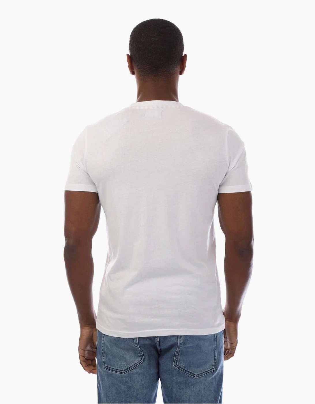 Regular Fit Logo Print Crew Neck T-Shirt