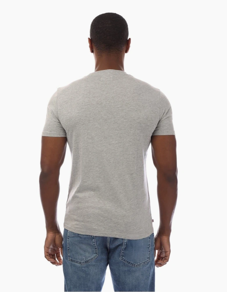 Regular Fit Logo Print Crew Neck T-Shirt