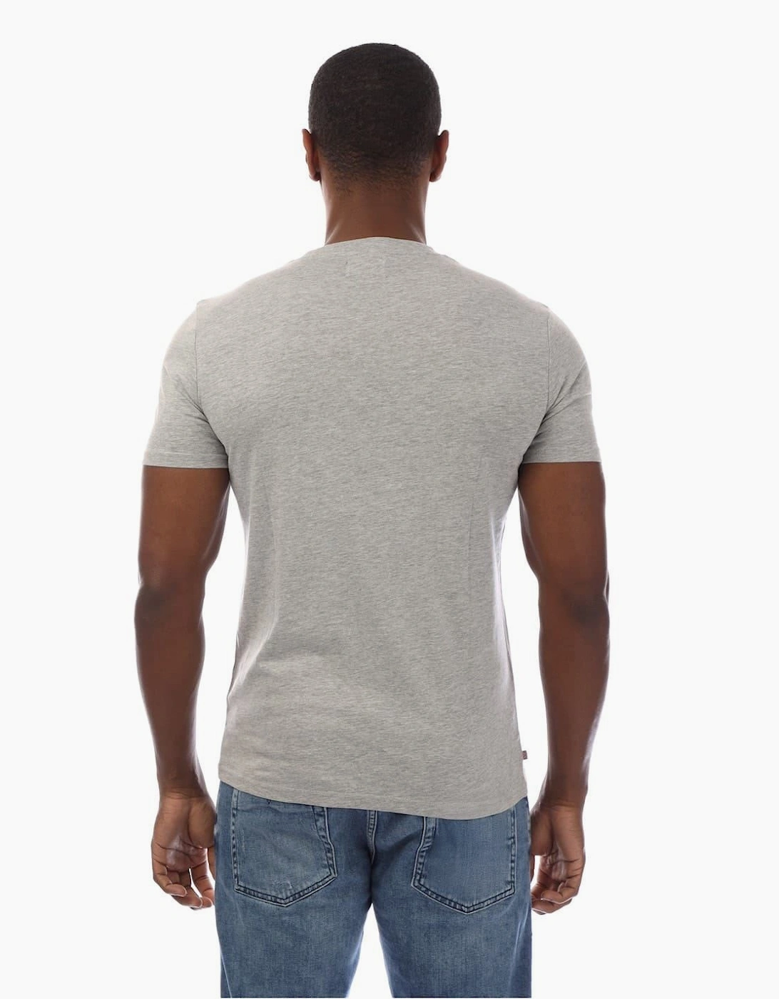 Regular Fit Logo Print Crew Neck T-Shirt