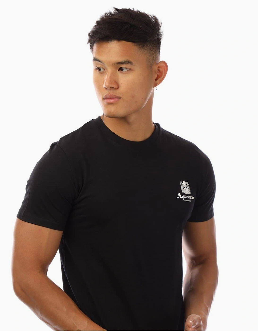 Regular Fit Logo Print Crew Neck T-Shirt