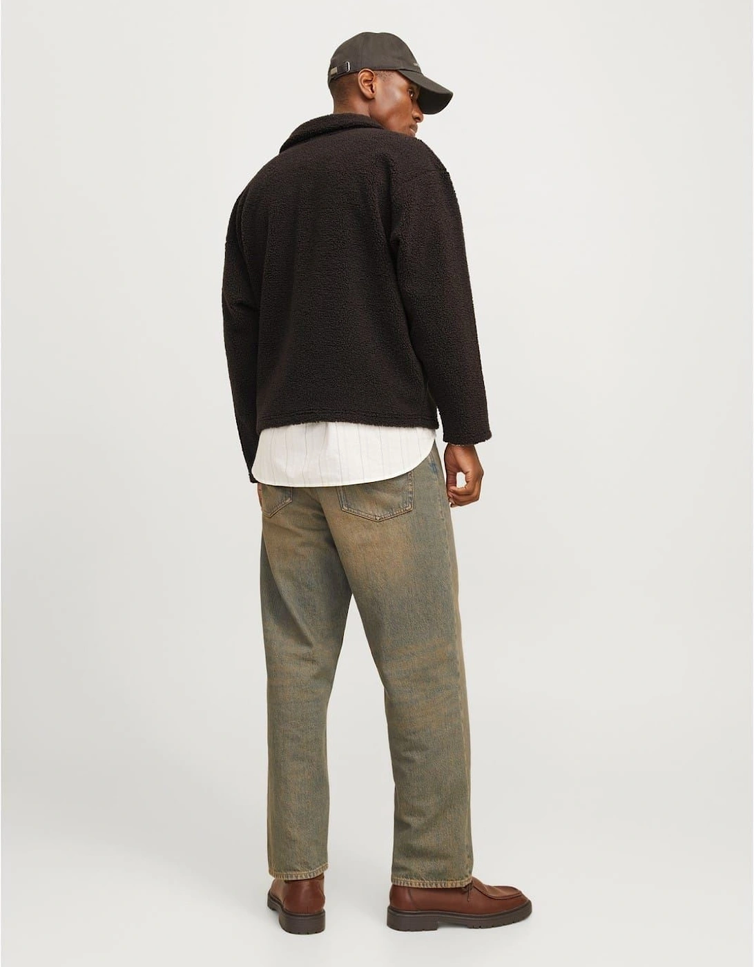 Teddy Relaxed Fit Long Sleeve Sweater