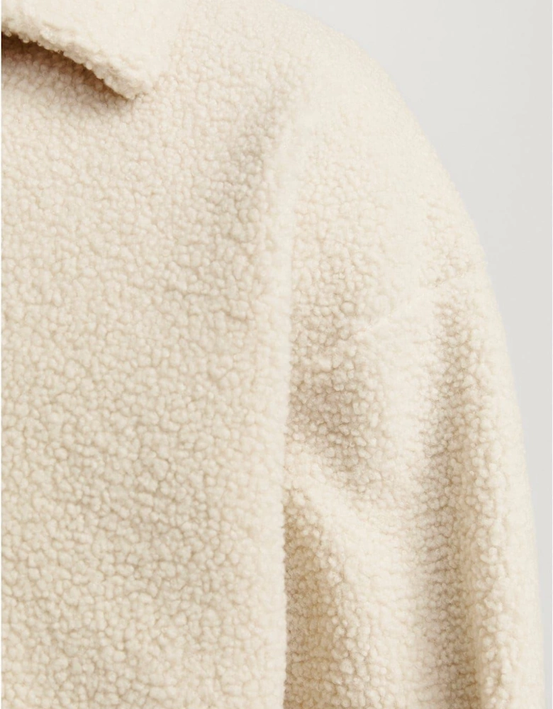 Teddy Relaxed Fit Long Sleeve Sweater