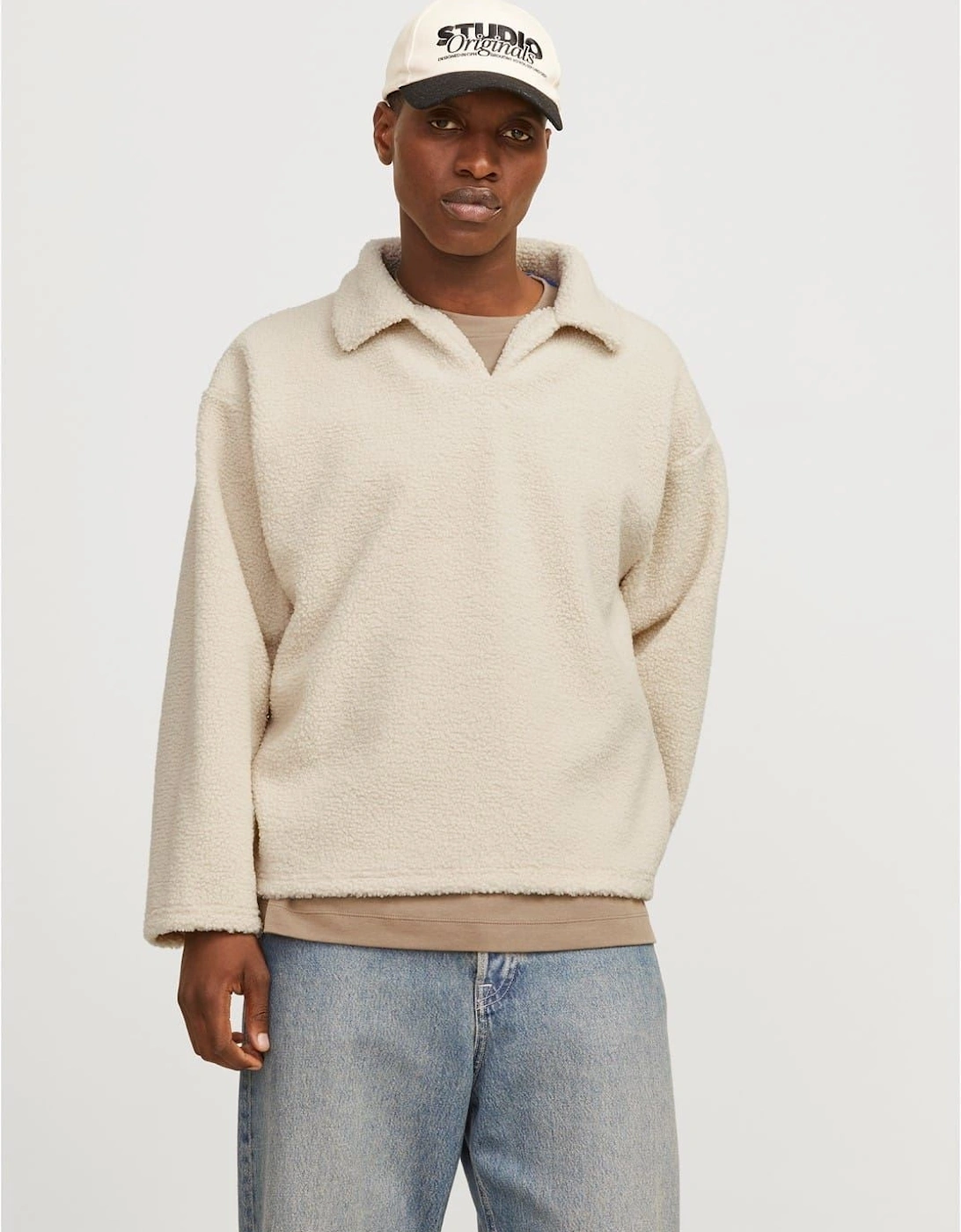 Teddy Relaxed Fit Long Sleeve Sweater, 7 of 6
