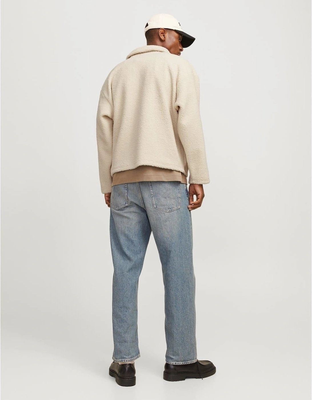 Teddy Relaxed Fit Long Sleeve Sweater