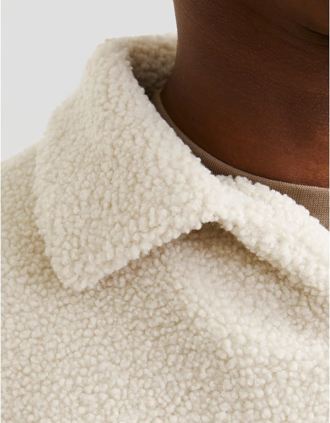 Teddy Relaxed Fit Long Sleeve Sweater