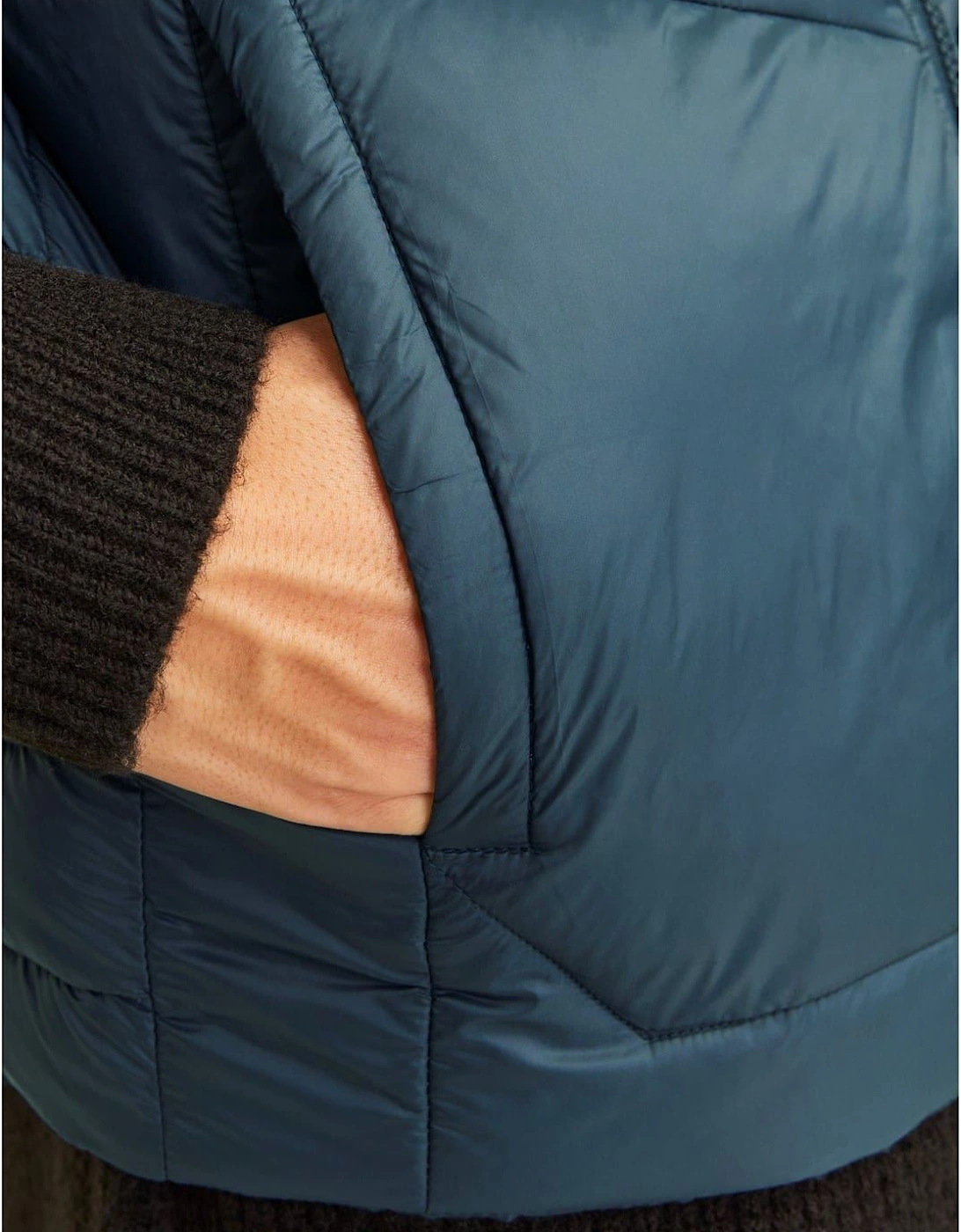 Sprint Color Block Puffy Gilet