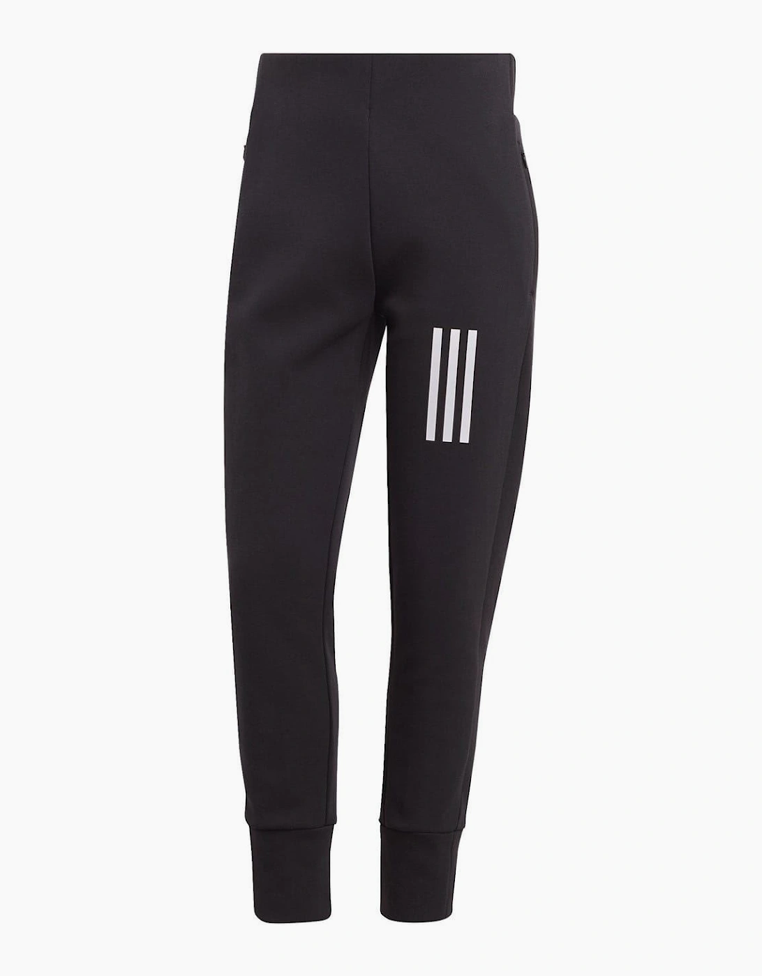 Black Pintuck Oversized Joggers