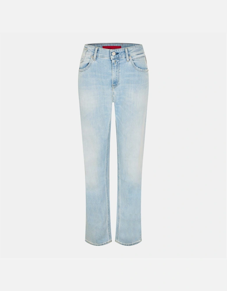 Marty Five Pocket Straight Leg Jeans
