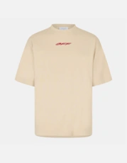 Beige/Red