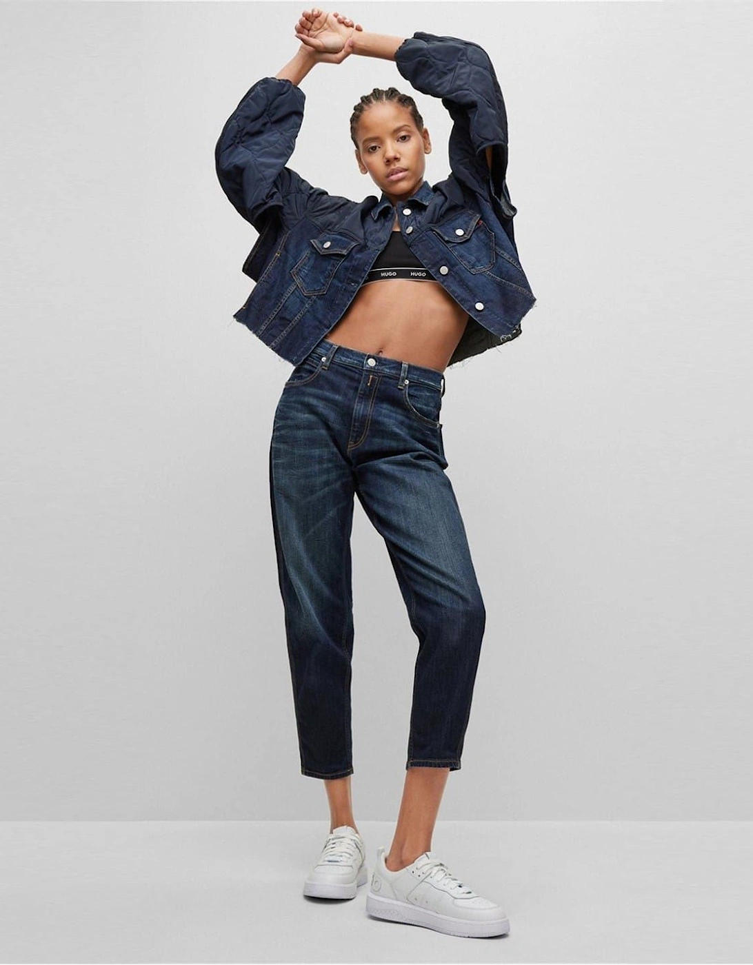 Keida Boyfriend Five Pocket Jeans, 3 of 2