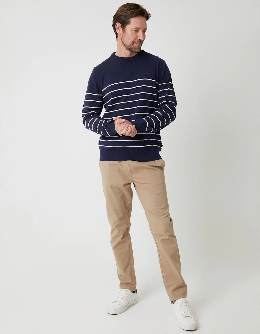 Crew Neck Regular Fit Long Sleeve Sweater